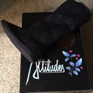 CicciaBella slipper boots XL Black